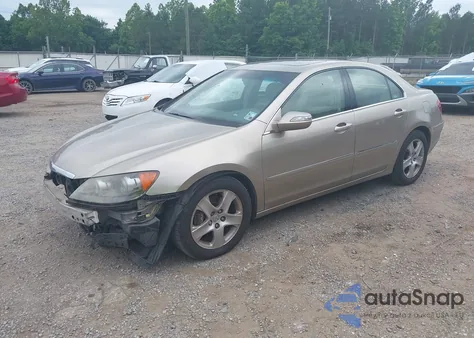 2007 Acura Rl 3.5 z USA, uszkodzony, nr VIN JH4KB166X7C003922